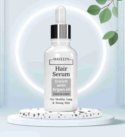 • Argan Oil Hair Serum 30ml for Damaged Hair Care