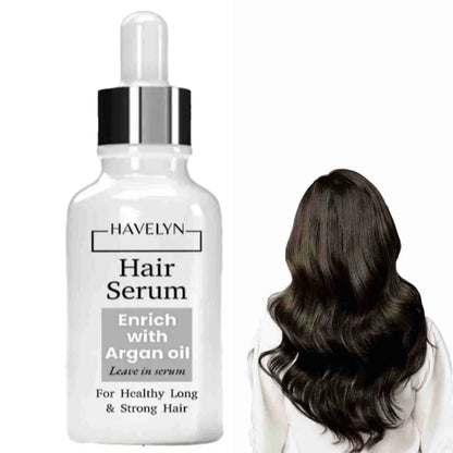 •  Argan Oil Hair Serum 30ml for Damaged Hair Care