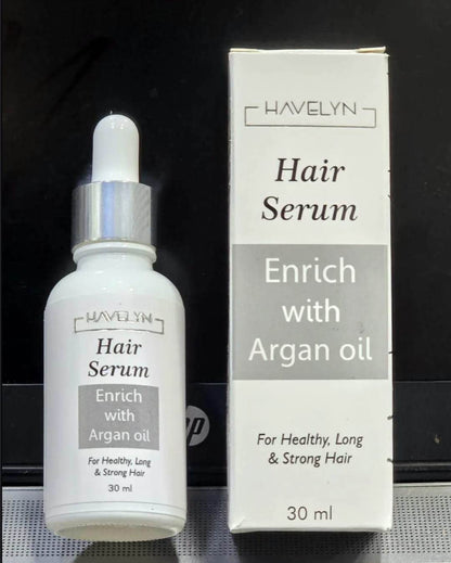 •  Argan Oil Hair Serum 30ml for Damaged Hair Care