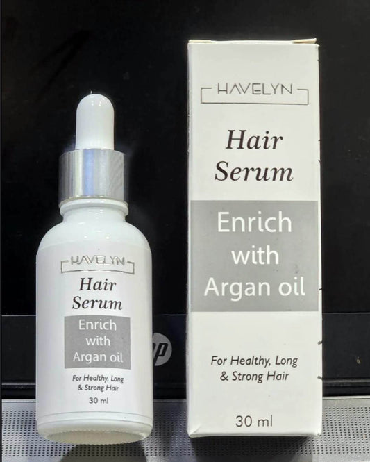 •  Argan Oil Hair Serum 30ml for Damaged Hair Care